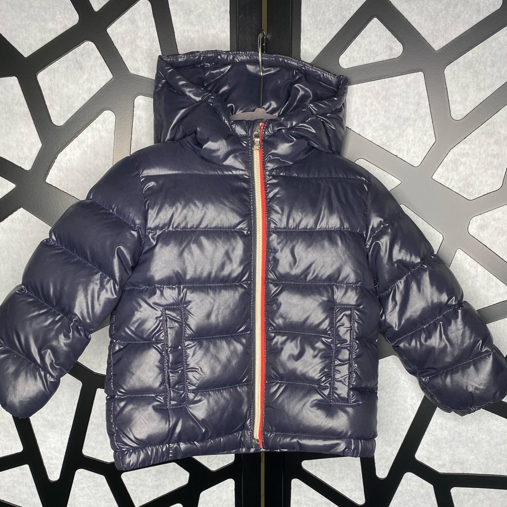 12-18 months Navy blue Moncler coat